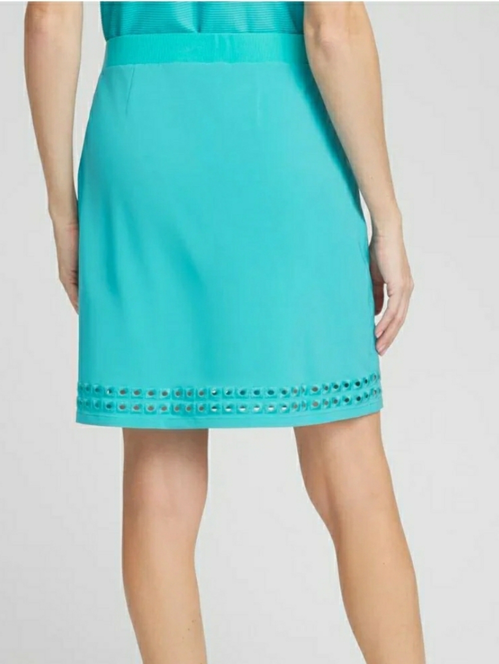 Chico's Zenergy® UPF Embroidered Eyelet Skort. NWT, Chico's Size: 1.5, Size: 10 - Picture 3 of 11